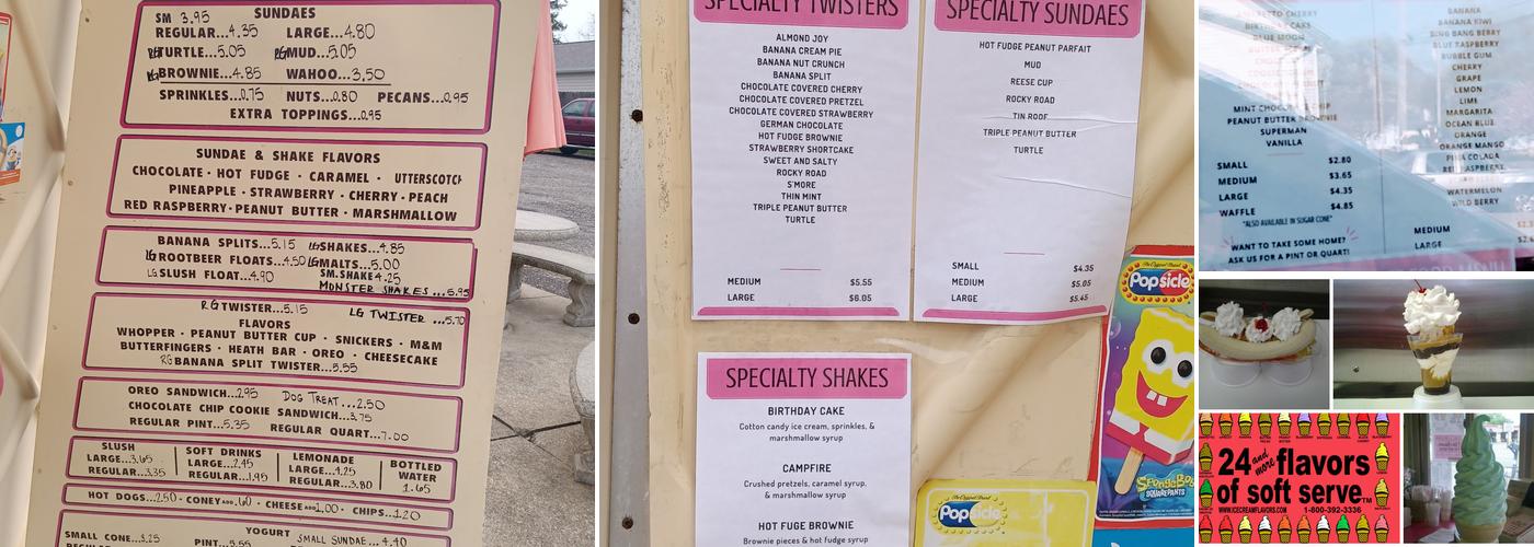 Twistee Treat West Menu