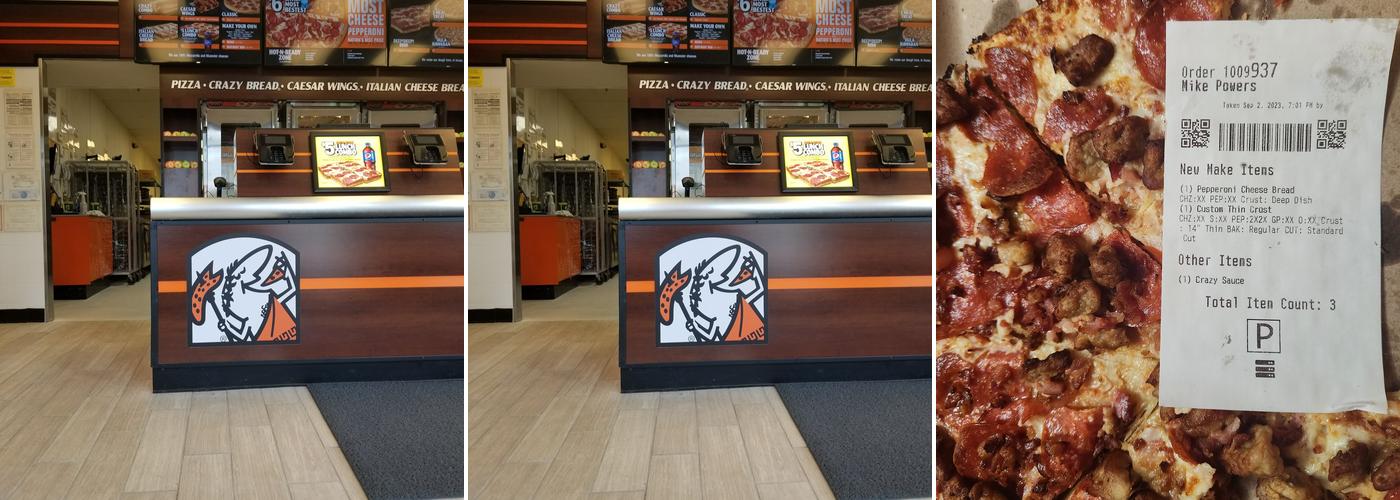 Little Caesars Pizza Menu