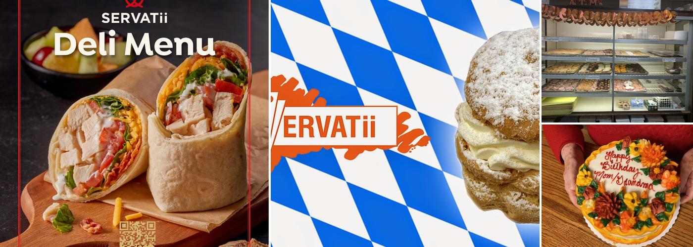 Servatii White Oak Menu