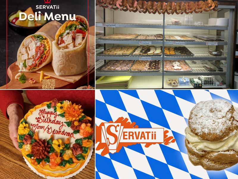 Servatii White Oak Menu