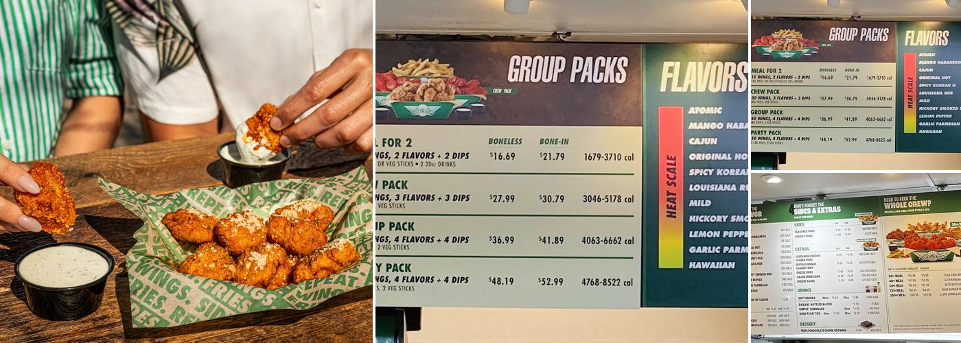Wingstop Menu
