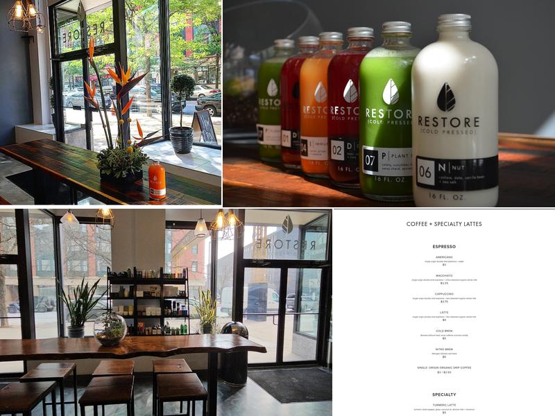 Restore Cold Pressed Menu