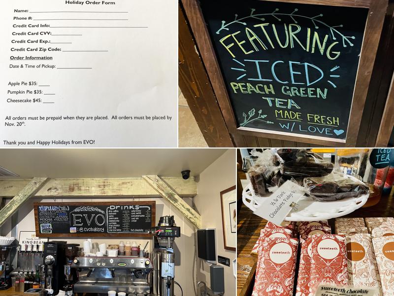 EVO Craft Bakery Menu