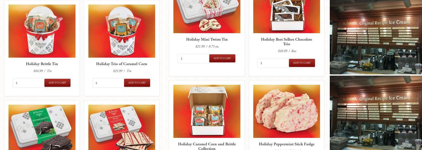 Kilwins Ice Cream - Chocolate - Fudge Menu