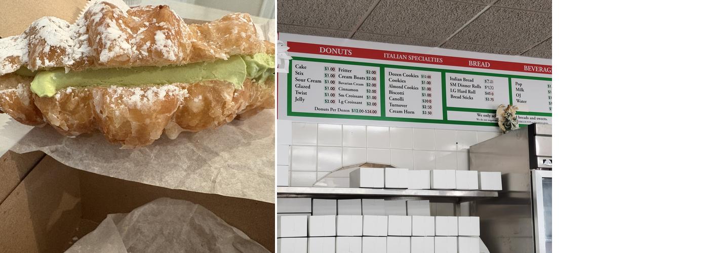 Auddino's Italian Bakery Menu