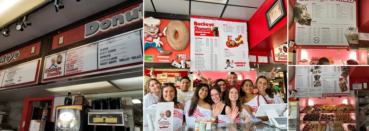 Buckeye Donuts Menu