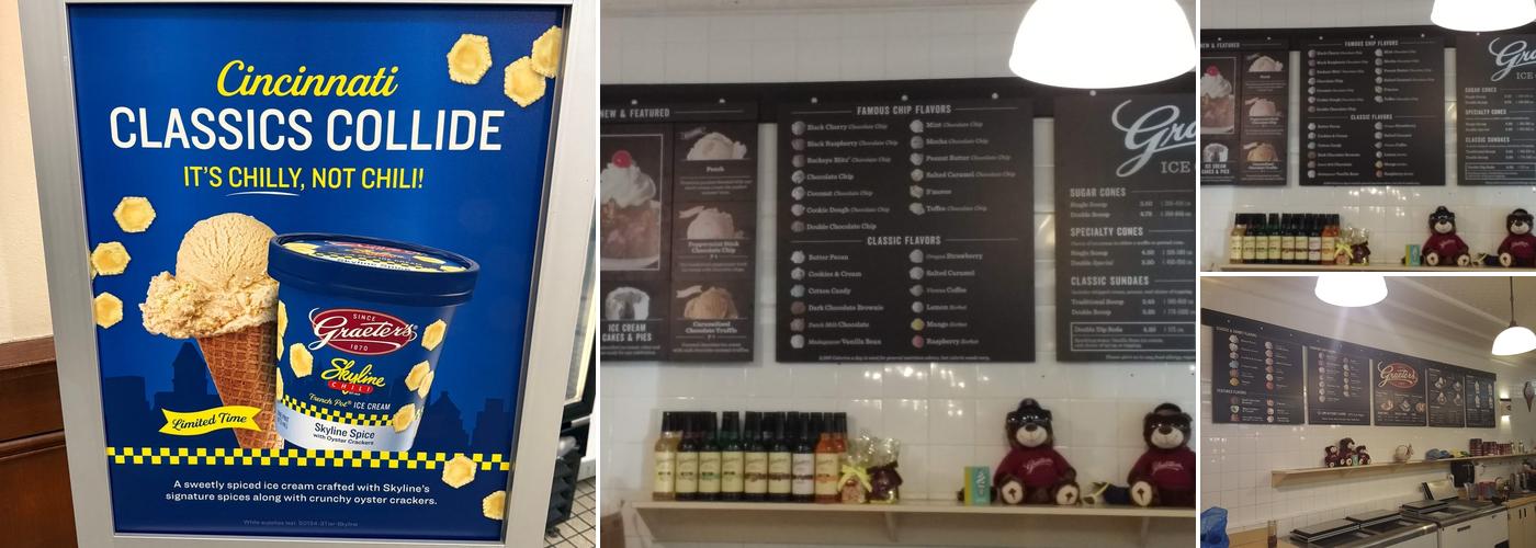 Graeter's Ice Cream Menu