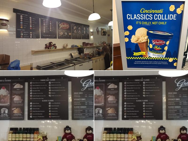 Graeter's Ice Cream Menu