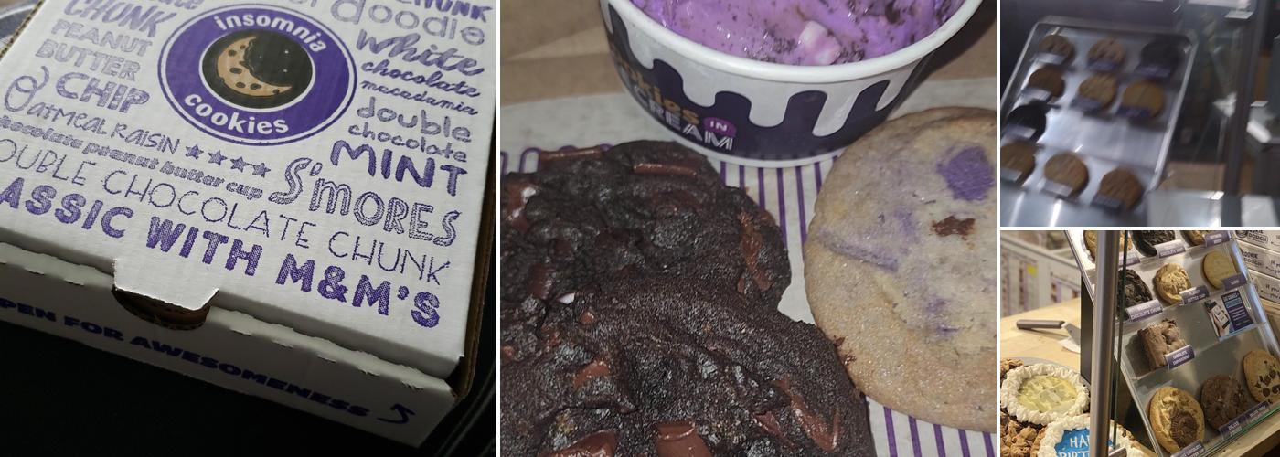 Insomnia Cookies Menu