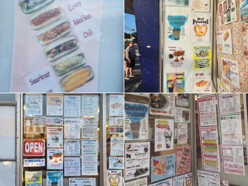 Stow Cone Menu