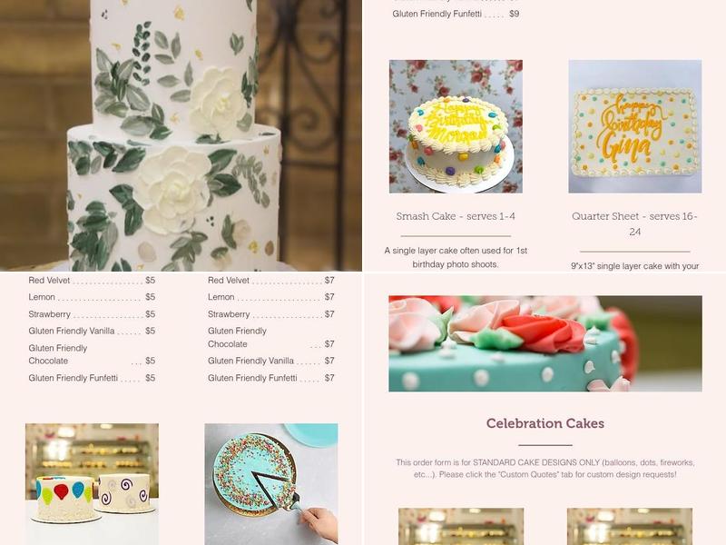 Mrs. Goodman's Baking Co. Menu