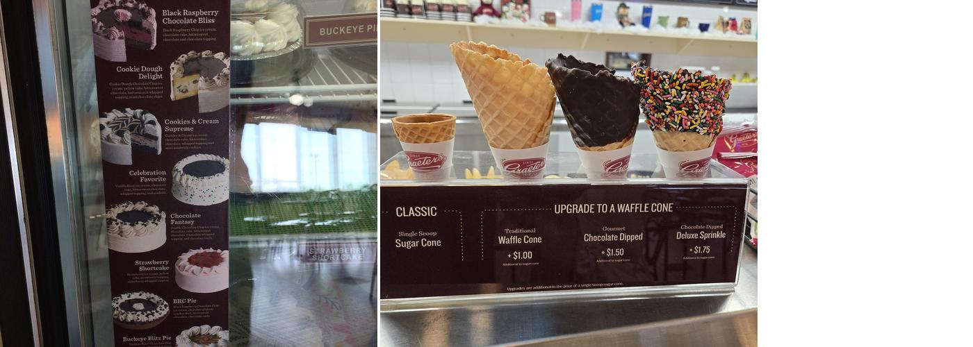 Graeter's Ice Cream Menu