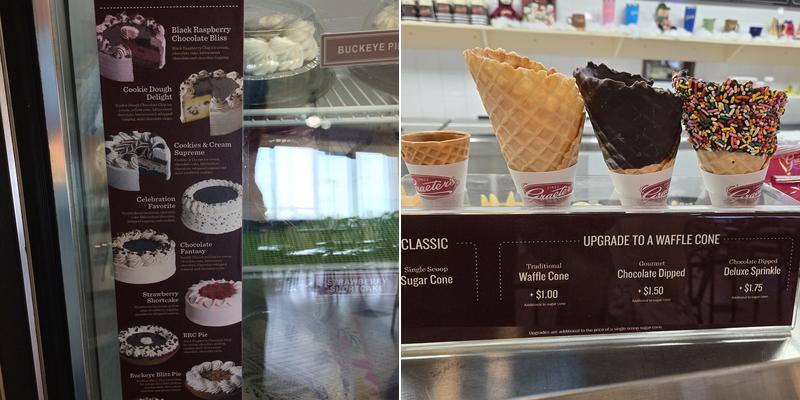 Graeter's Ice Cream Menu