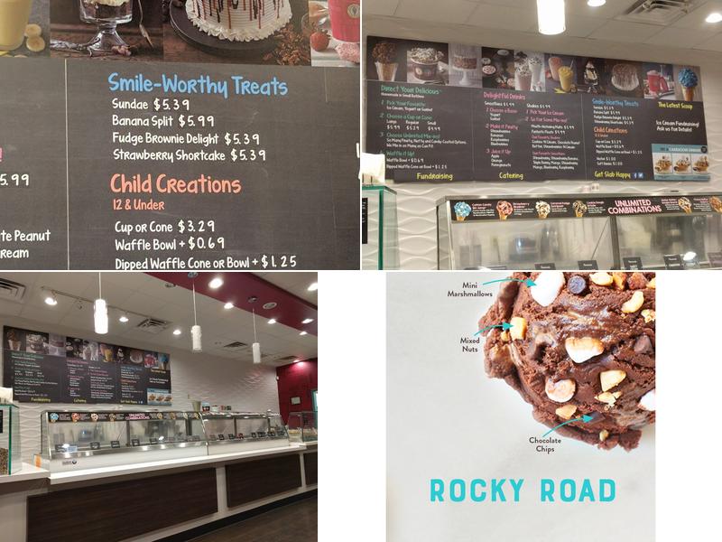 Marble Slab Creamery Menu