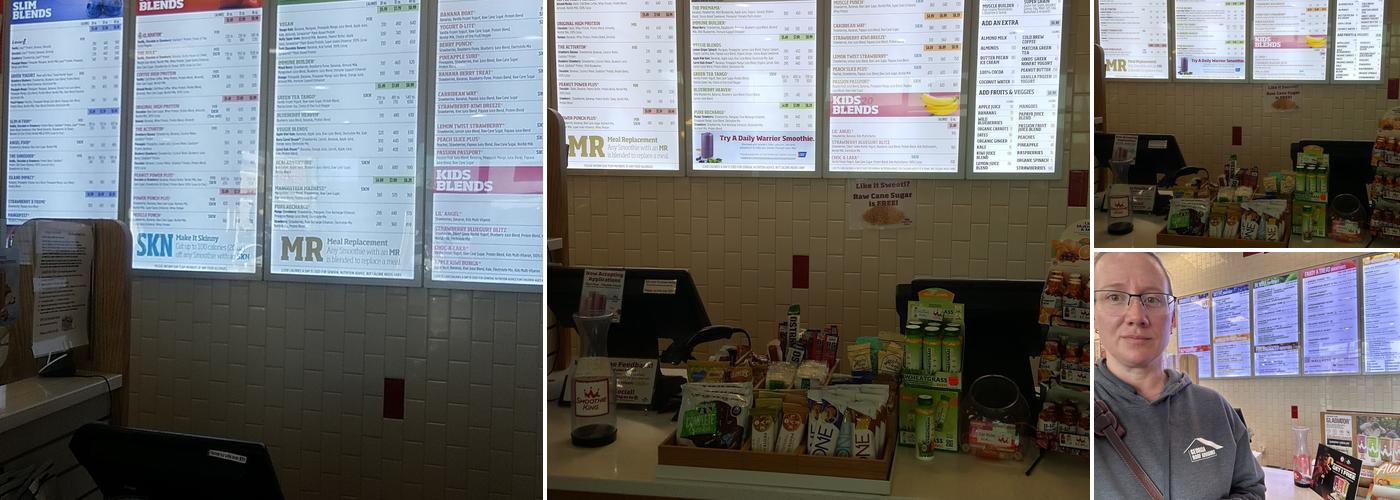 Smoothie King Menu