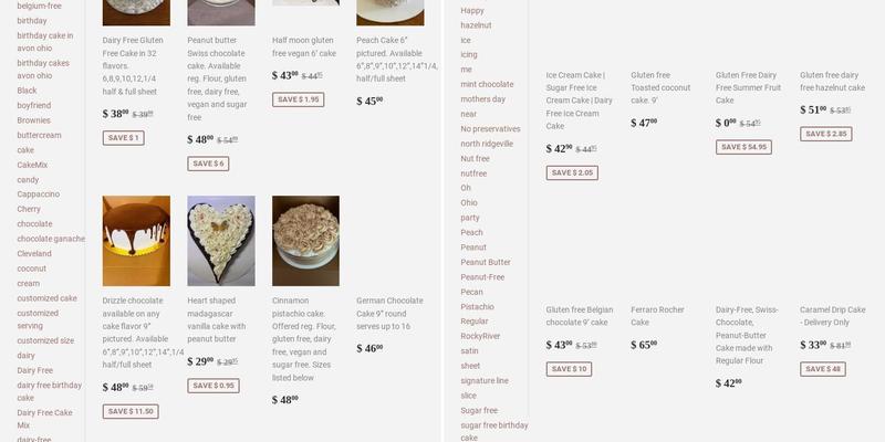 Ventito Bakery LLC Menu