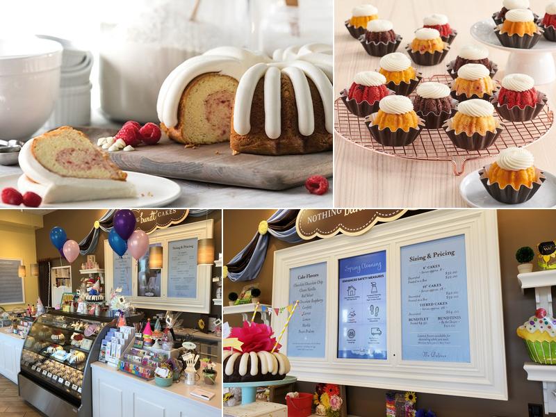 Nothing Bundt Cakes Menu