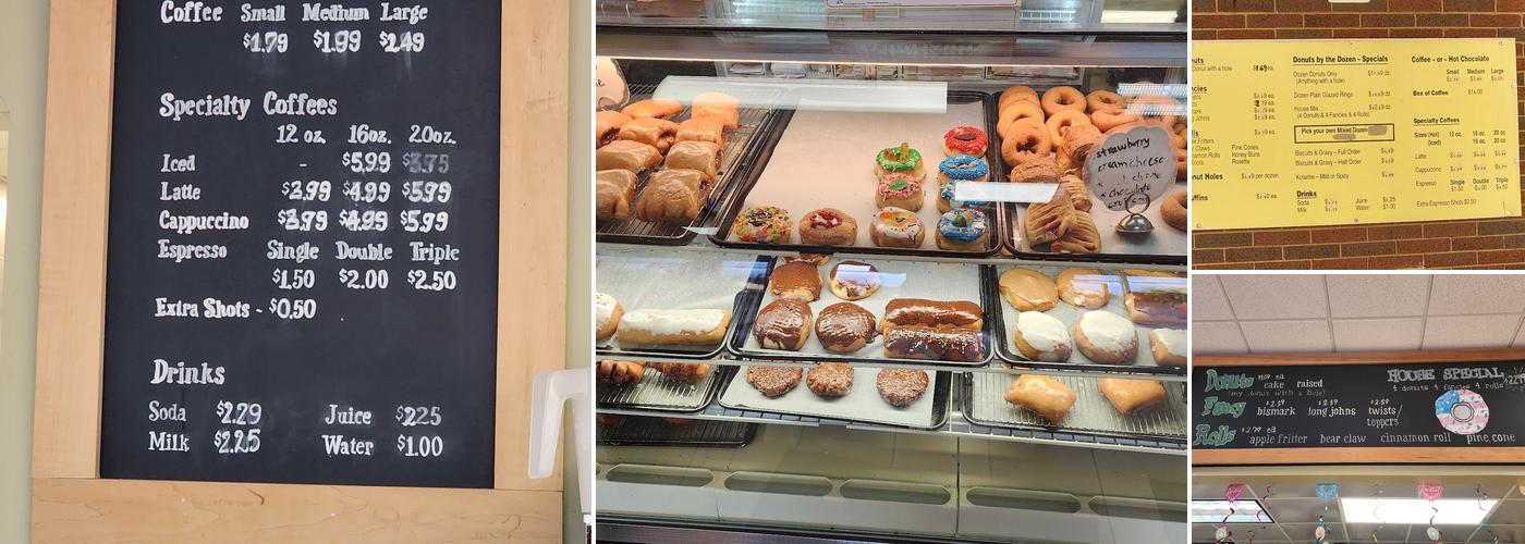 Daylight Donuts Menu