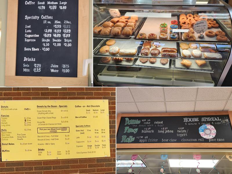 Daylight Donuts Menu