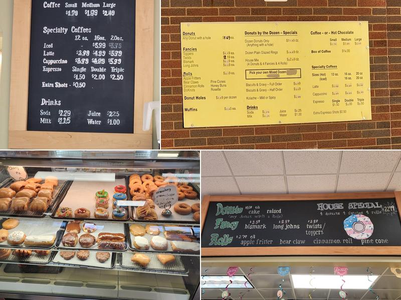 Daylight Donuts Menu