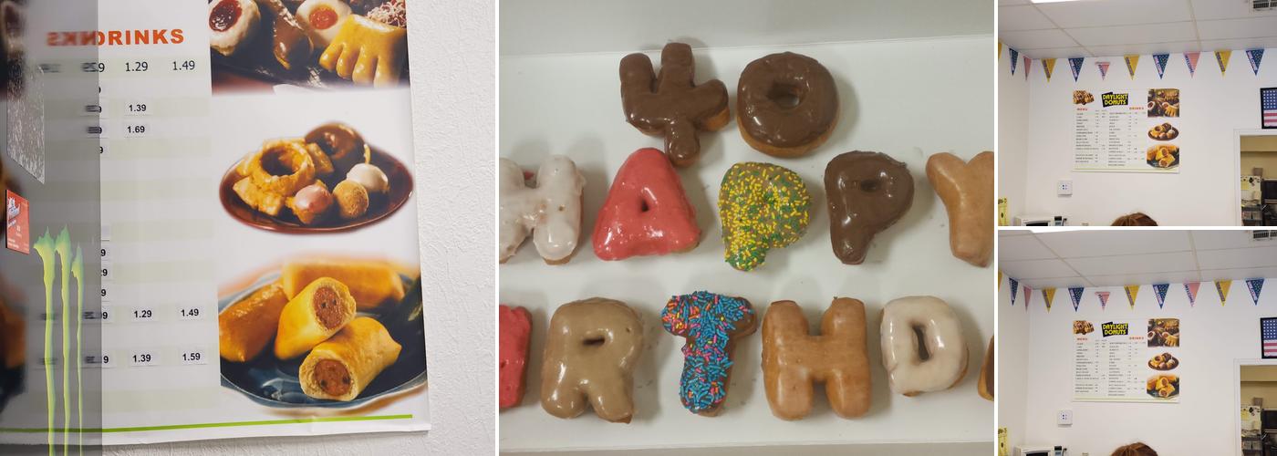 Daylight Donuts Menu