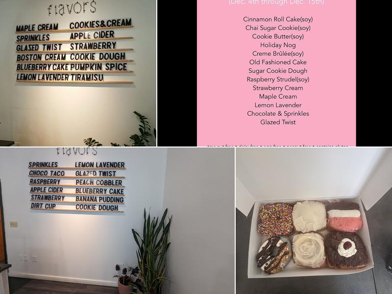 The Vegan Doughnut Company Menu