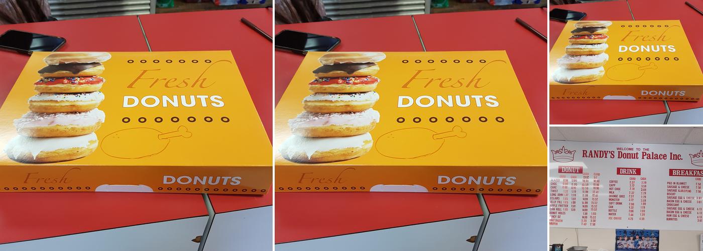 Donuts Palace Menu