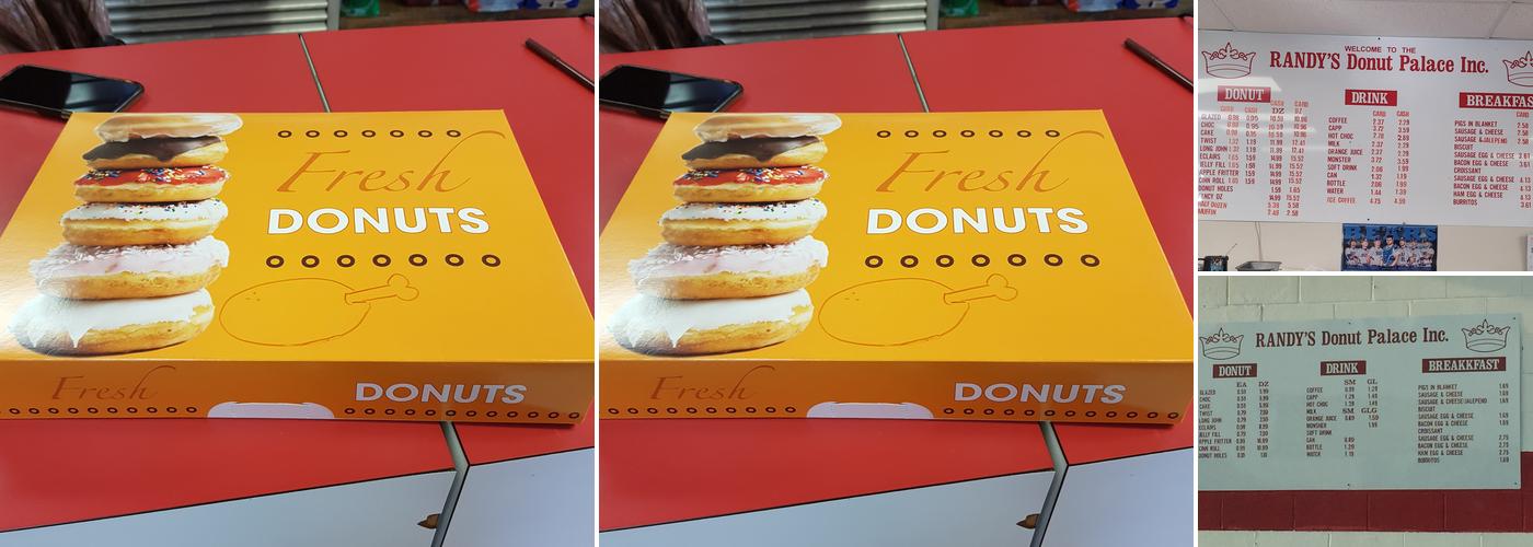 Donuts Palace Menu