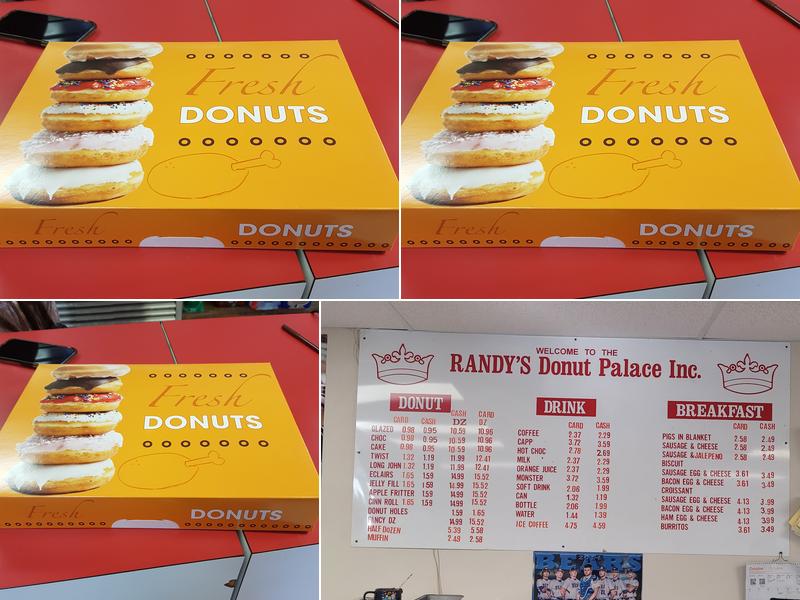 Donuts Palace Menu