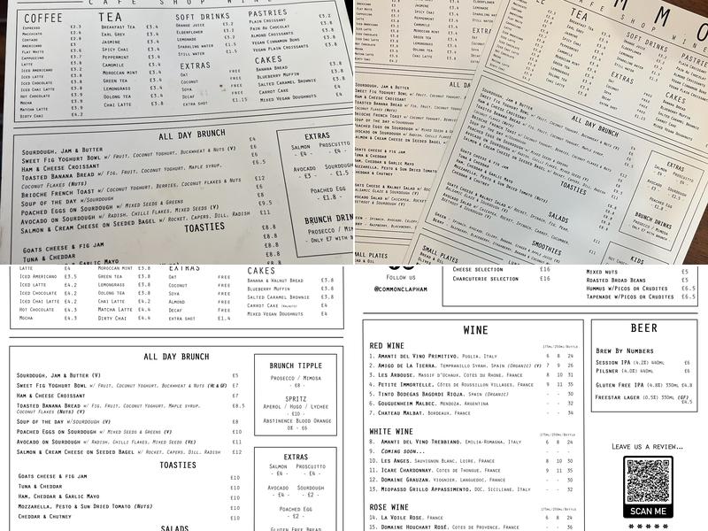 Common Menu