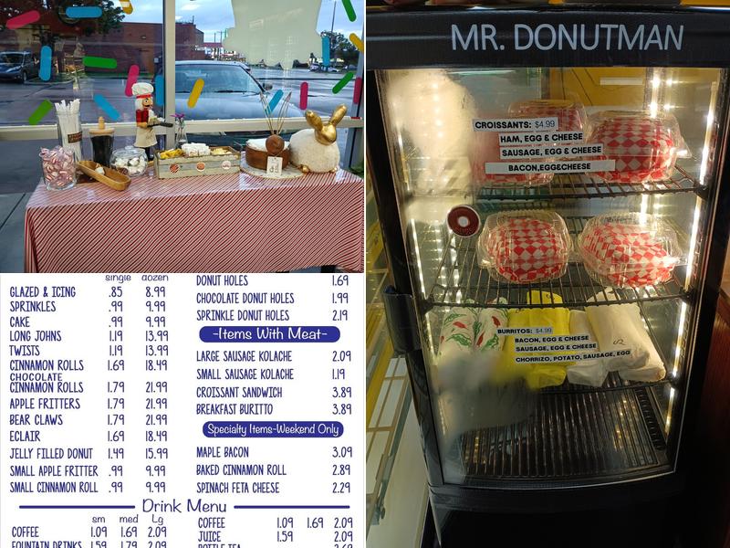 Daylight Donuts Menu