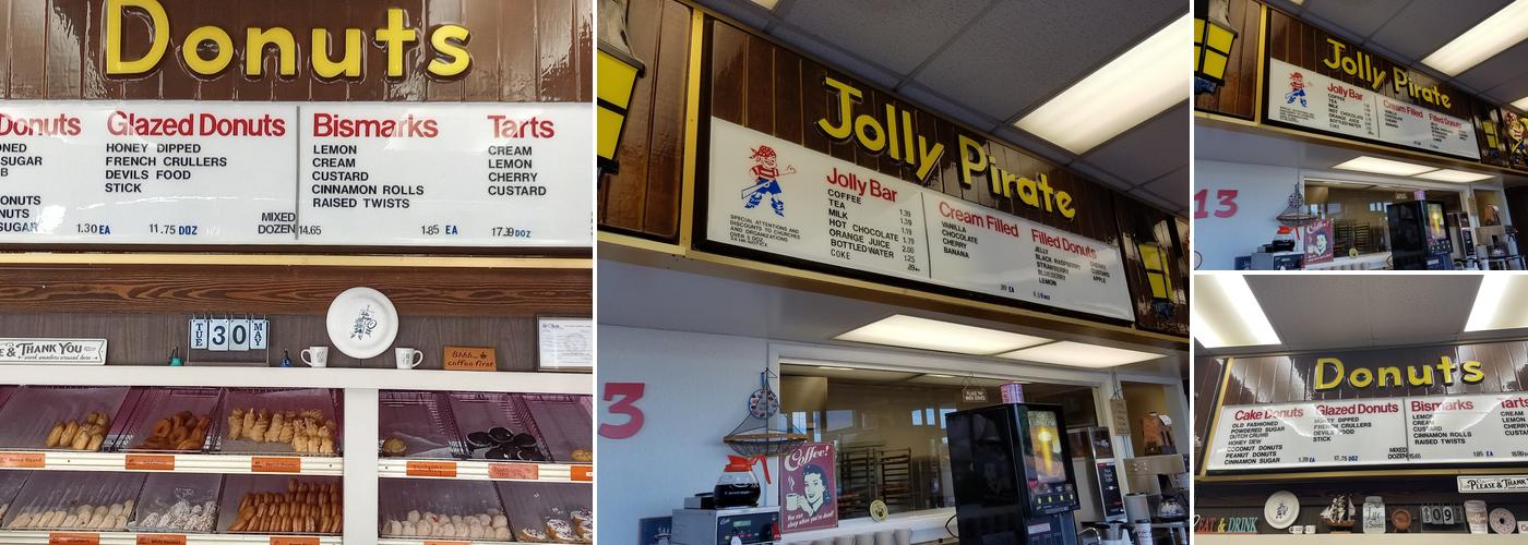 Jolly Pirate Donuts Menu