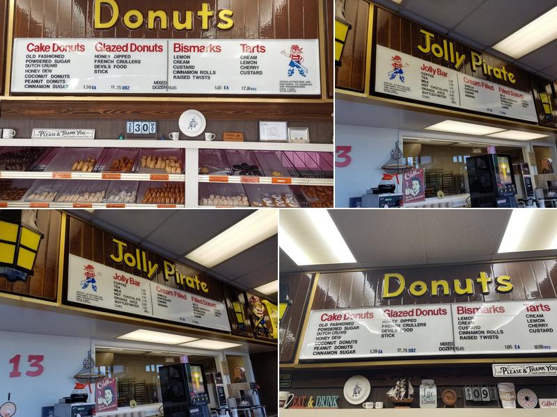Jolly Pirate Donuts Menu