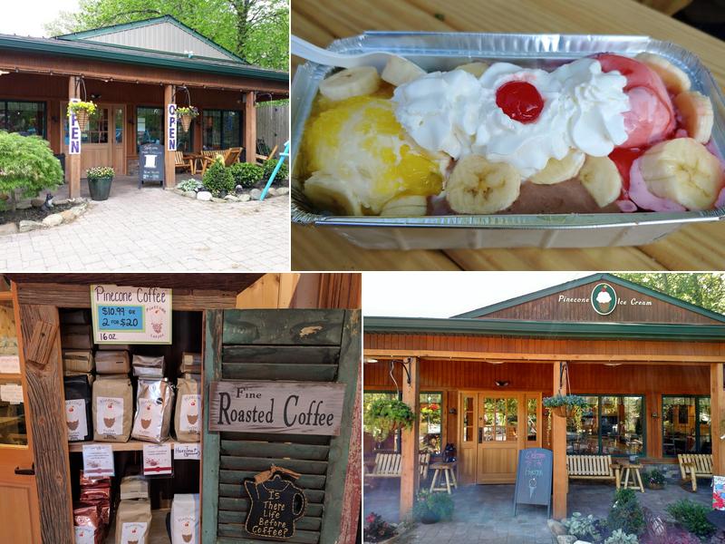 Pinecone Ice Cream Shop