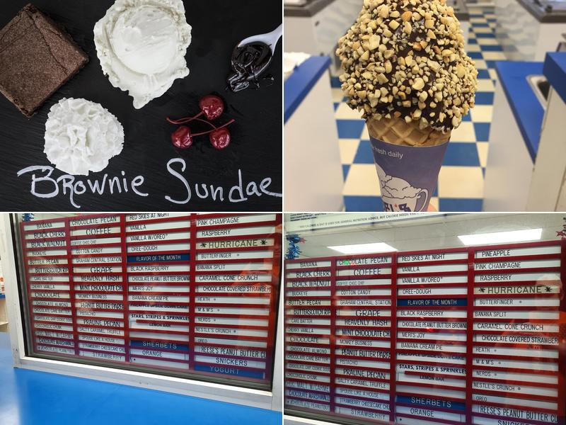 Handel's Homemade Ice Cream Liberty Menu