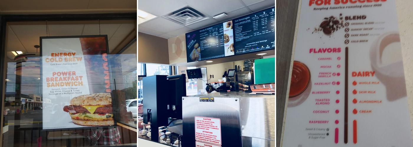 Dunkin' Menu