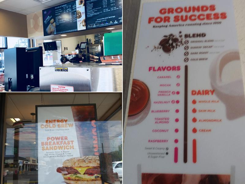 Dunkin' Menu