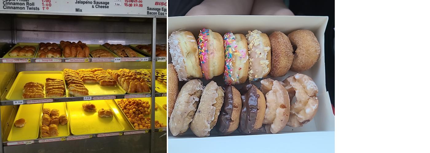 Local Donuts Menu
