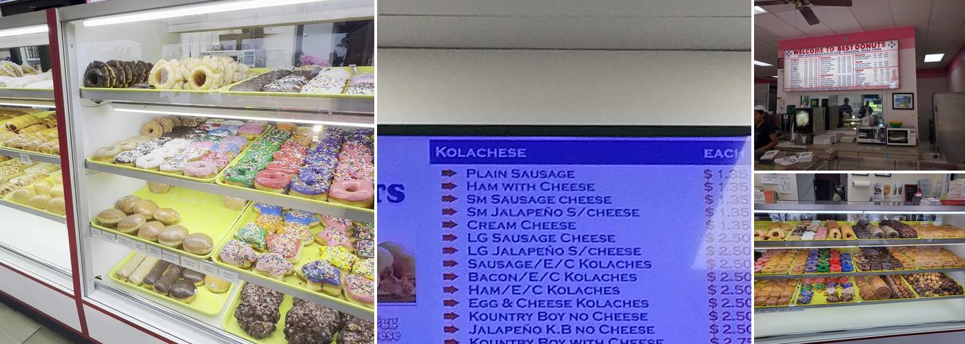 Best Donuts Menu