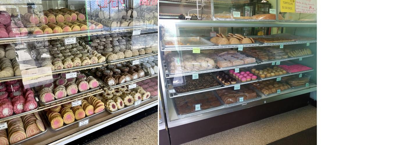 Fiesta bakery Menu