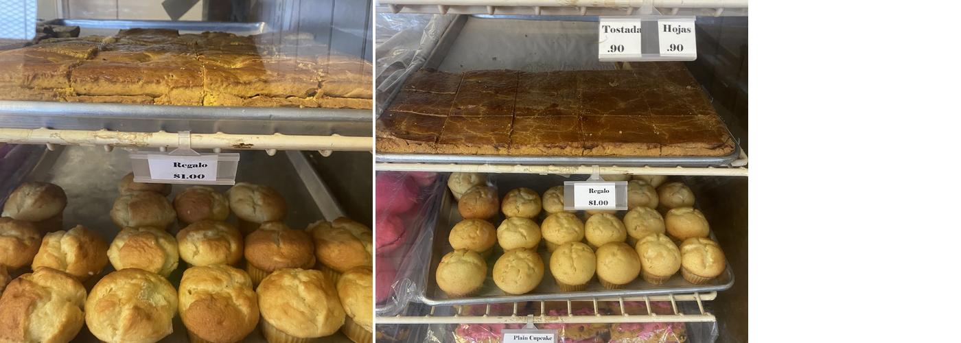 Fiesta Bakery Menu