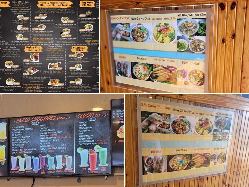 SP Café Menu