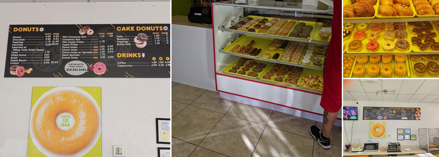Gaston Donuts Menu