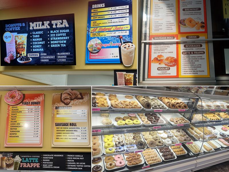 Donuts-N-Coffee Menu