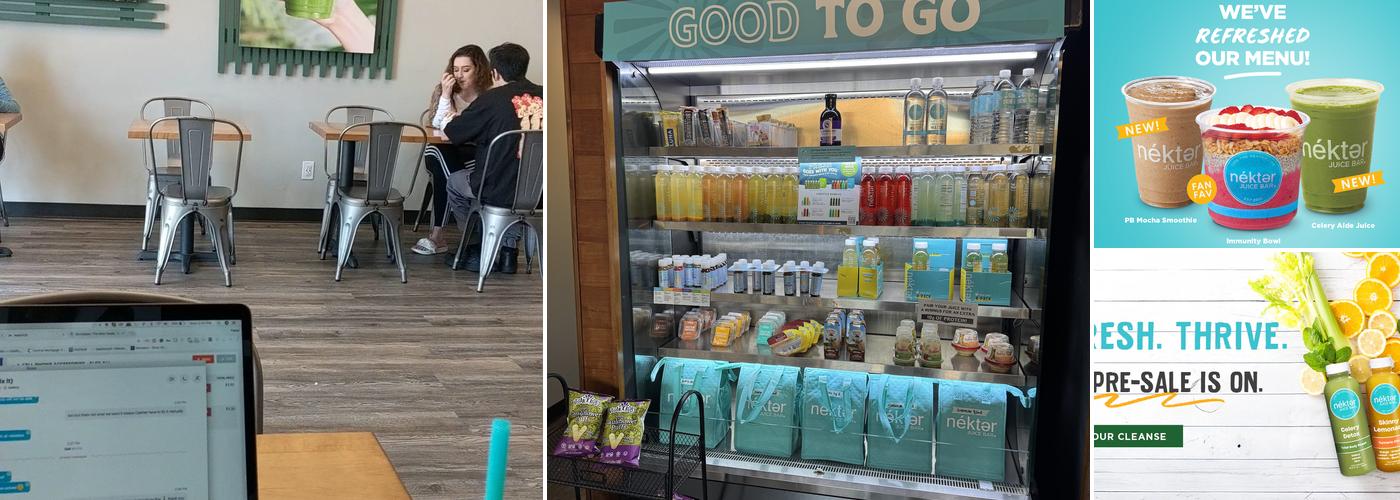 Nekter Juice Bar Menu