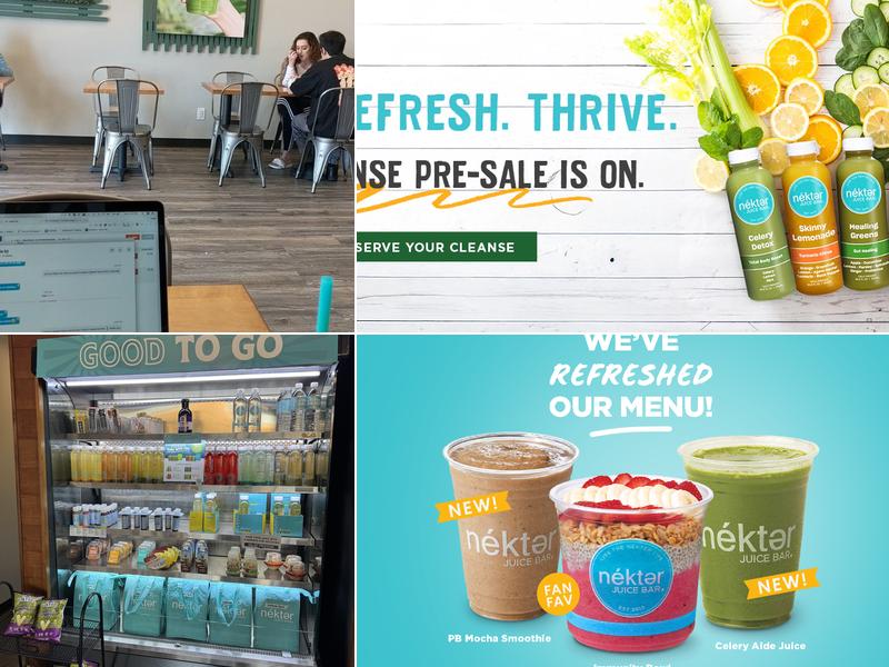 Nekter Juice Bar Menu