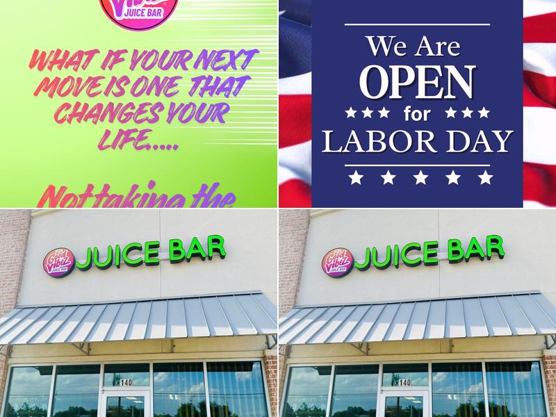 Z's Good Vibez Juice Bar - Allen 950 W Stacy Rd #140, Allen