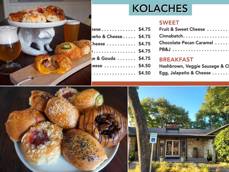 Batch Craft Beer & Kolaches Menu