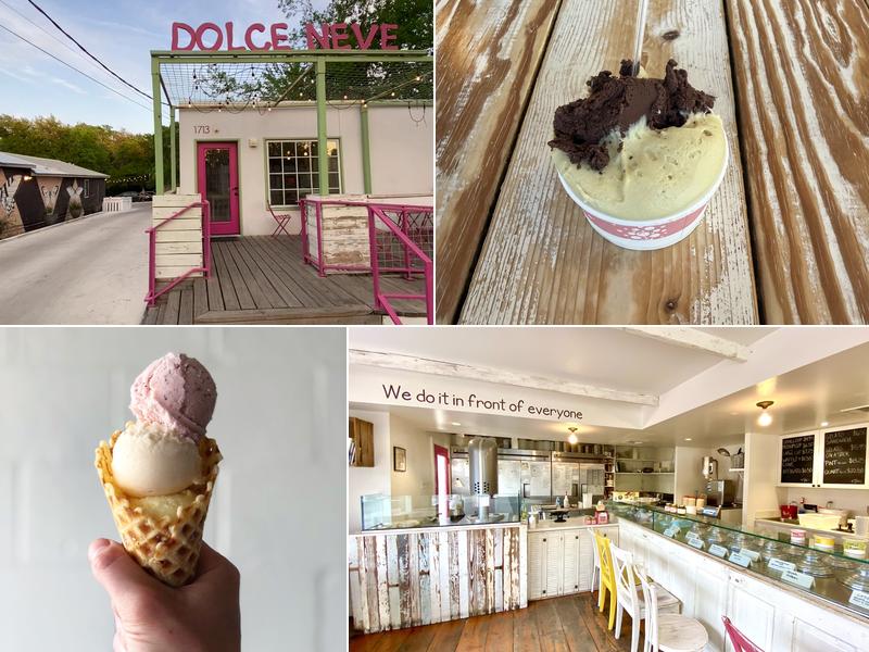 Dolce Neve Gelato Menu