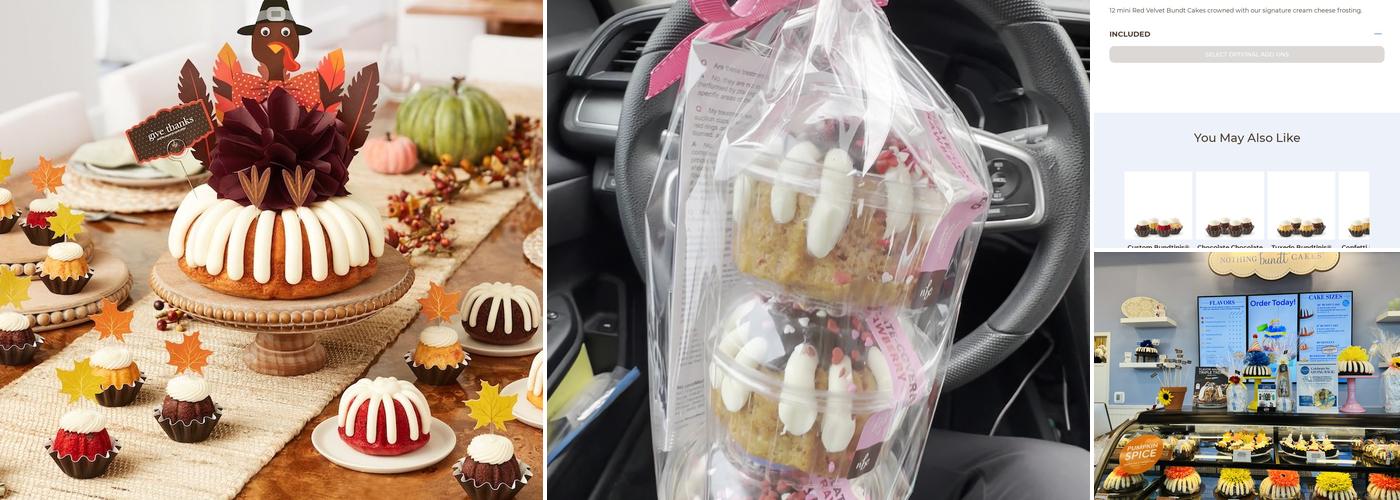 Nothing Bundt Cakes Menu